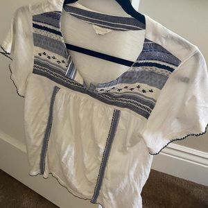 Caslon Embroidered Shirt